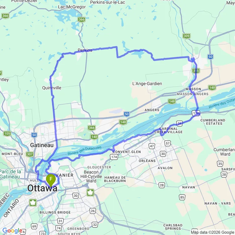 Carte de L'épique sortie à Buckingham!